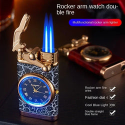 Windproof Lighter Wrist Watch Cigar Lighter.