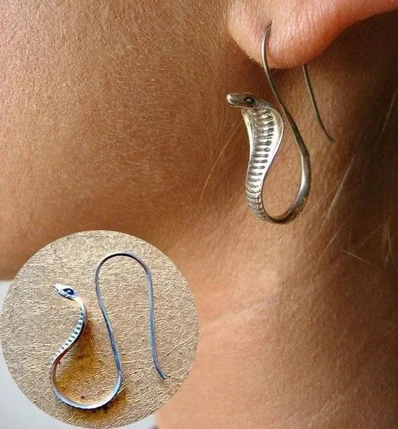 Fashion Egyptian Cobra Earrings Snake Egyptian.