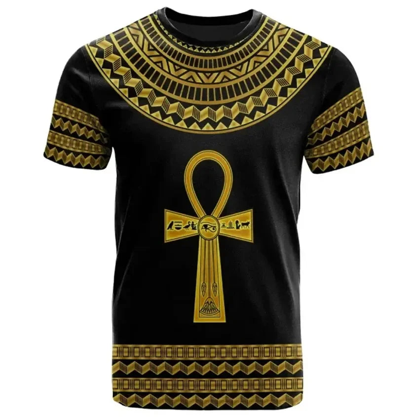 Fashionable Egyptian Wind Pictures For Men's T-Shirts.