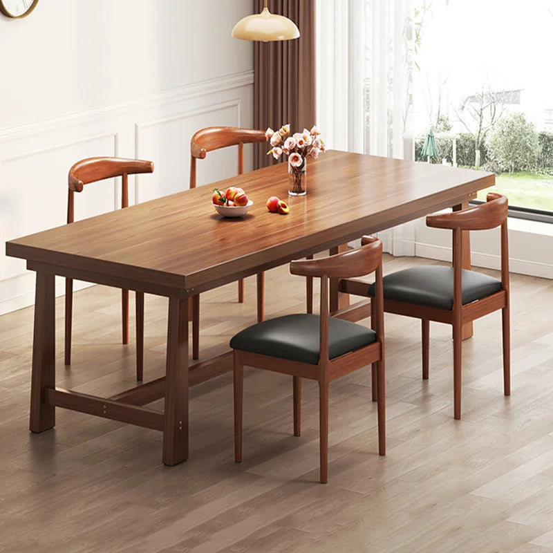 Luxury Wooden Dining Table for Small Spaces.