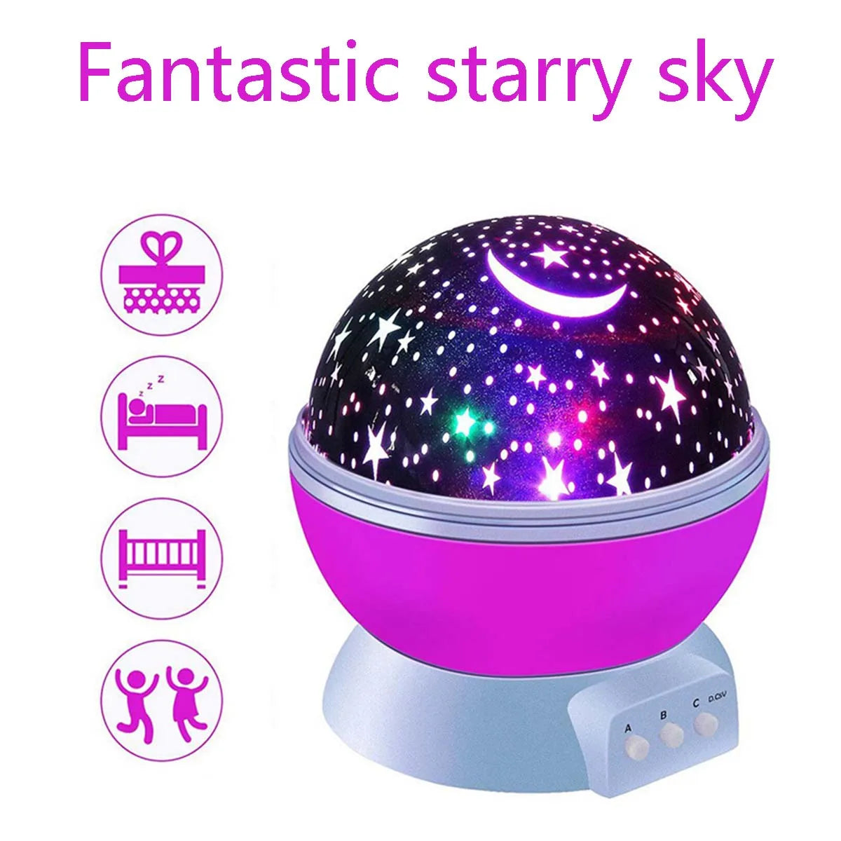 LED Colorful Dream Sky Light Night.