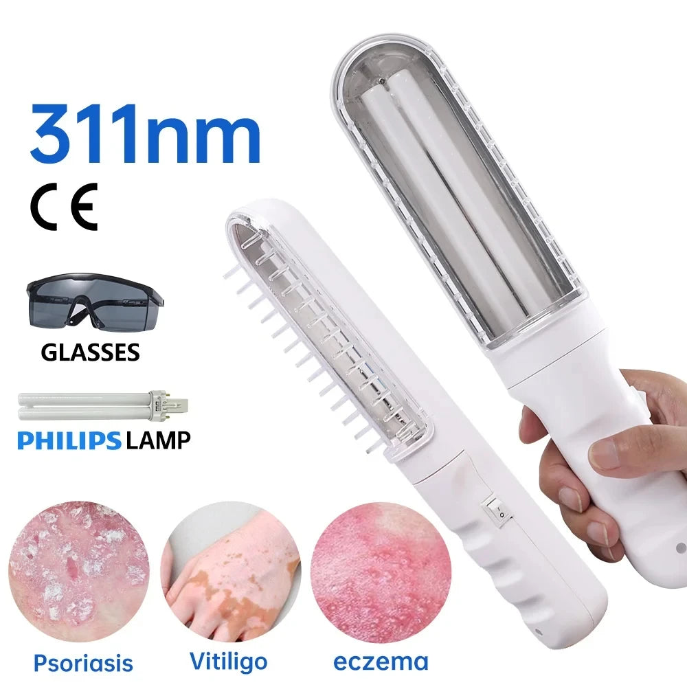 Uvb Lamp Physical Therapy Equipment Narrowband Phototherapy Lamps Medical Light Source UV Led 311nm Uvb Vitiligo*****