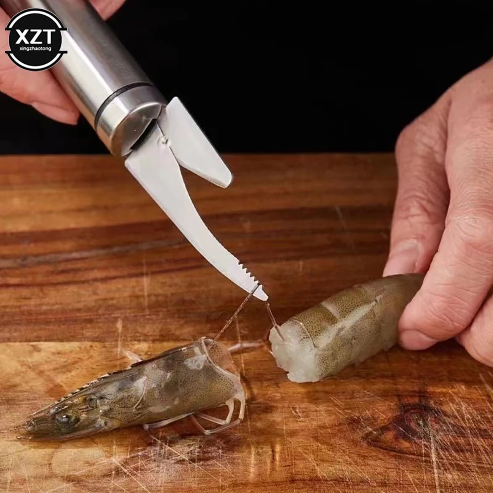 Stainless Steel Shrimp Peeler!