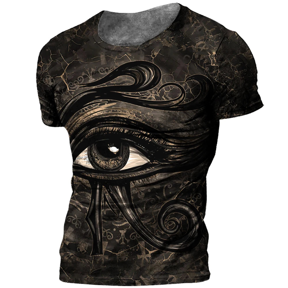 Ancient Egyptian Print 3D Men's And Women's Summer