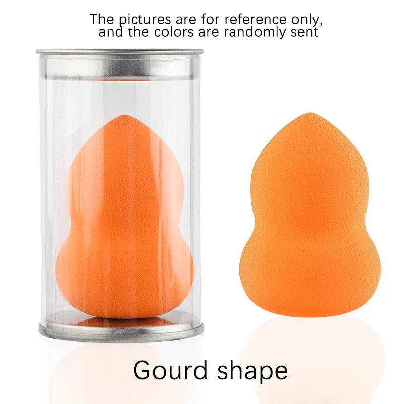 1/2 pcs Cosmetic Puff Egg Women Make up Droplet Gourd Shape