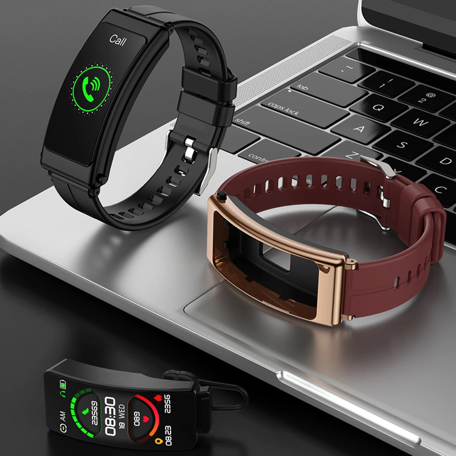 K13 Bluetooth Headset Talk Smart Band Bracelet Watch Women Heart Rate Fitness Tracker Sports Smart Watch Men Pedometer Wristband