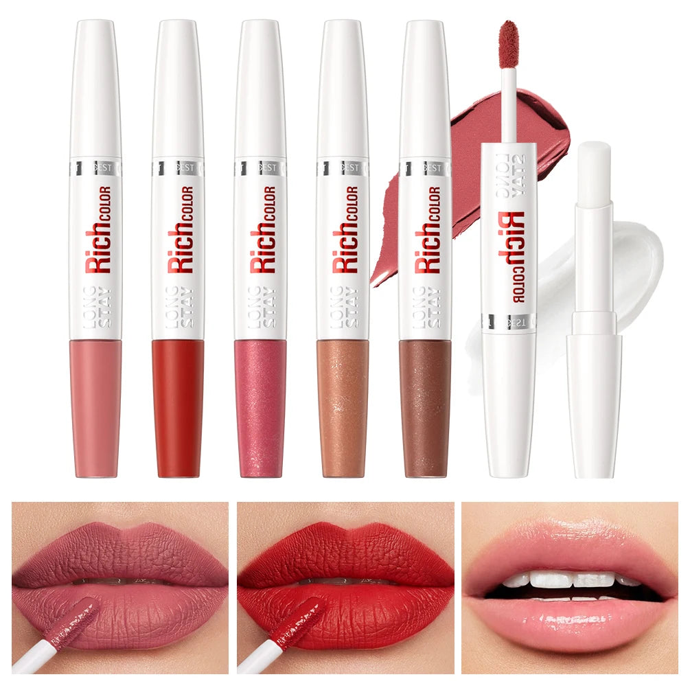 Double Head Matte Liquid Lipstick