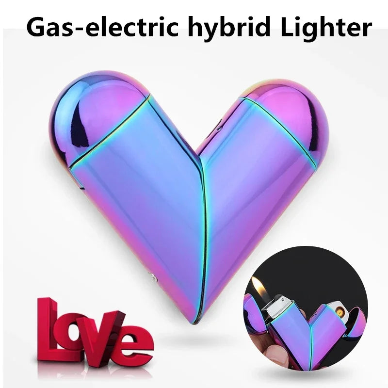 Personalized Love shaped Gas Electric USB Electronic.