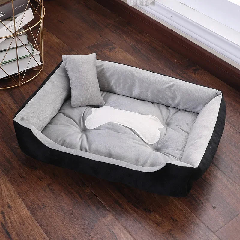 Warm Bone Pet Dogs Bed Washable House Cat Puppy Cotton Kennel Mat Soft Nest Dog Baskets Pet Products For Small Medium Large Dog 1