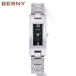 BERNY Woman Watch Quartz Square Dial.