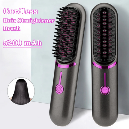 Electric Hair Brushes Hair Straightener Portable.