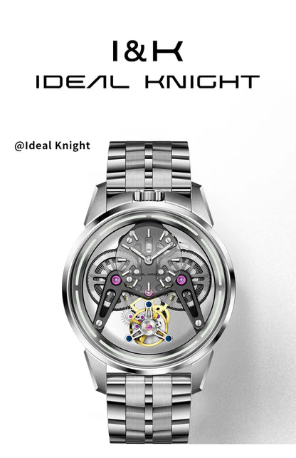 IDEAL KNIGHT Tourbillon Automatic Mechanical Watches for Men.