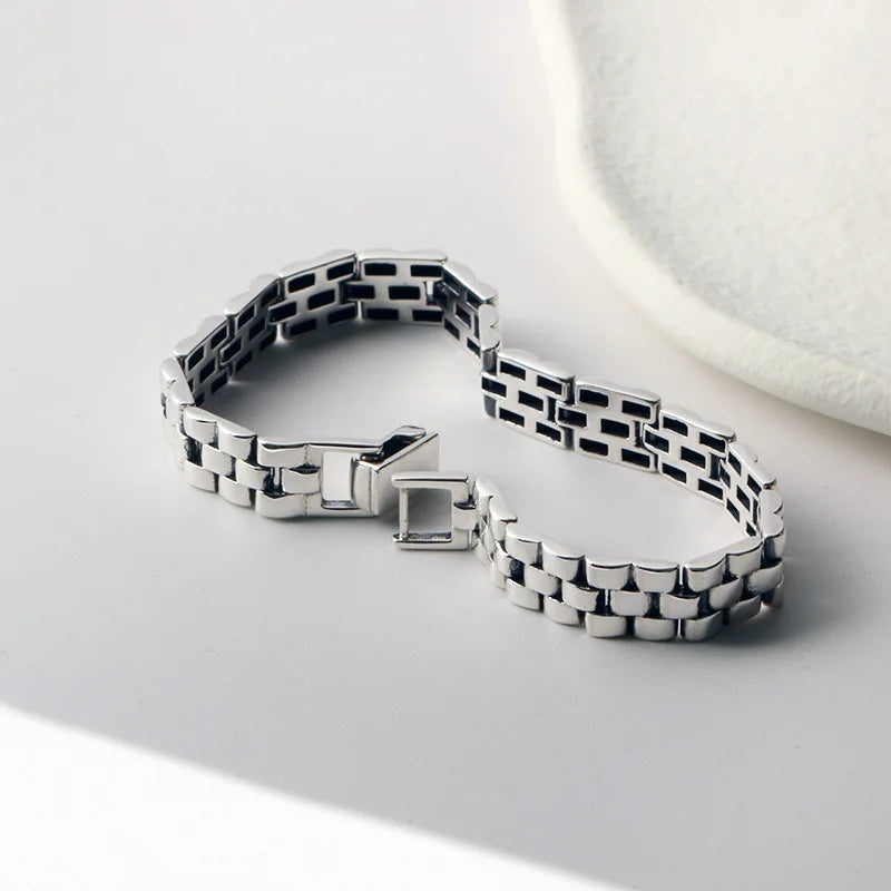 Silver Personalized Versatile Bracelet Men and Women