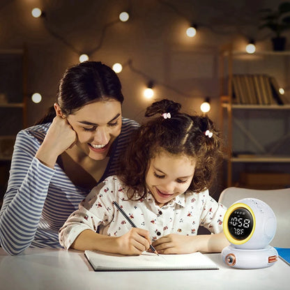 🌟 1Set Wake Up Light Bluetooth Speaker: Your Colorful Astronaut Companion! 🌟