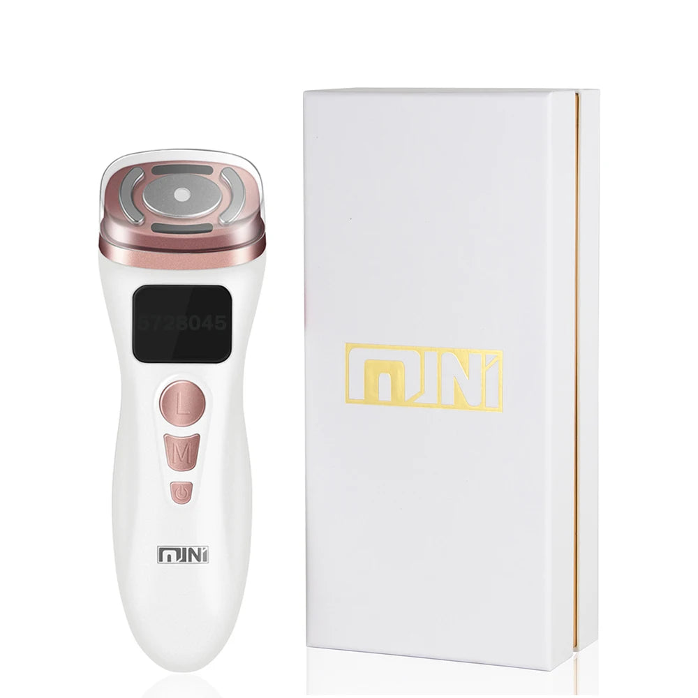 NEW MINI2.0 Machine Ultrasound Machine RF Fadiofrecuencia EMS Microcurrent Lift Firm Tightening Skin Care Product 3 mode