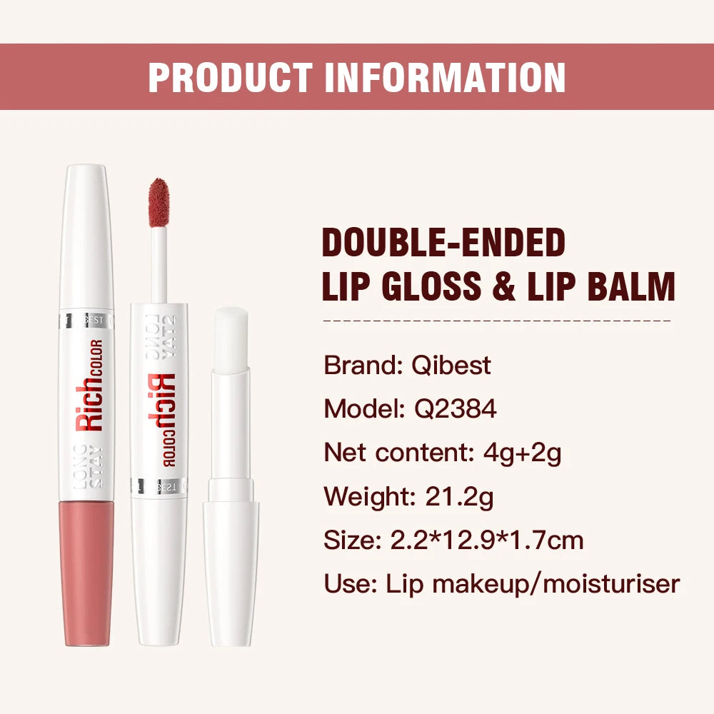 Double Head Matte Liquid Lipstick