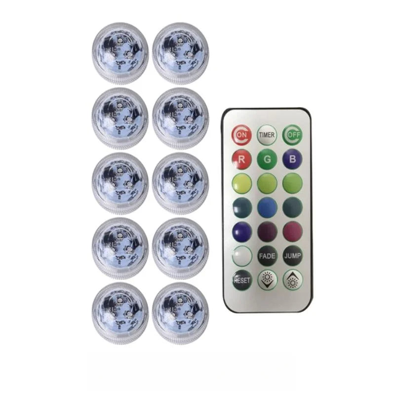 Wireless Intelligent Remote Control LED Night Iight IP67 Waterproof Home Atmosphere, Game Room, DIY Decoration, Long Service Lif