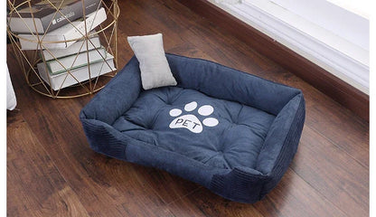 Warm Bone Pet Dogs Bed Washable House Cat Puppy Cotton Kennel Mat Soft Nest Dog Baskets Pet Products For Small Medium Large Dog 1