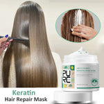 Keratin Hair Mask Smoothing Shiny Straightening Cream.