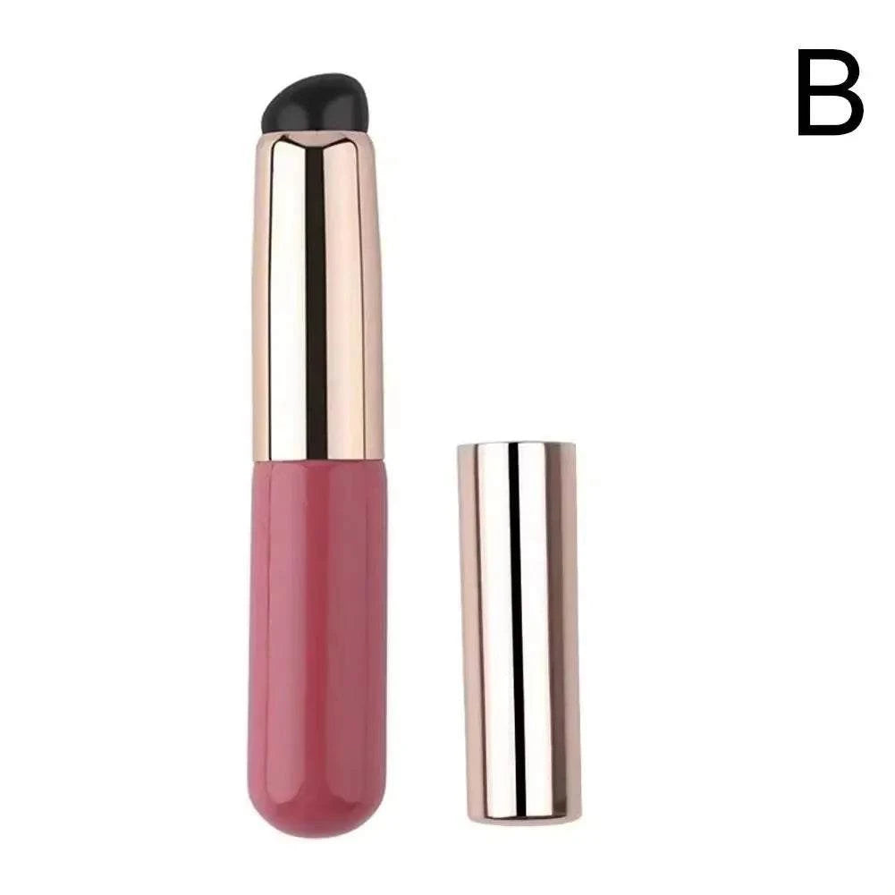 Upgrade Silicone Lip Brush With Cover 3pcs Angled Concealer