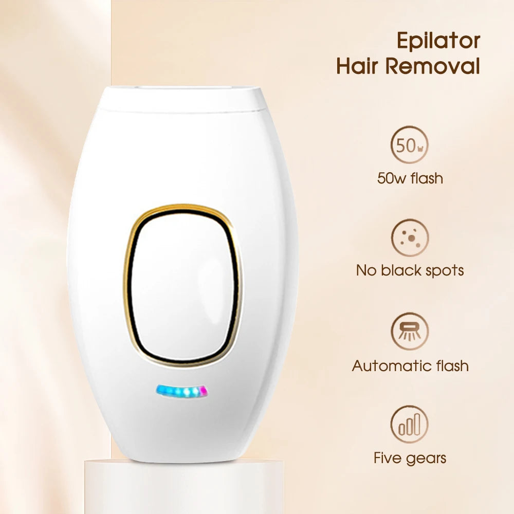 5 Gears IPL Epilator 500,000 Flashes.