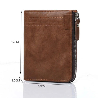 Leather Men Wallet Print Men Wallet.