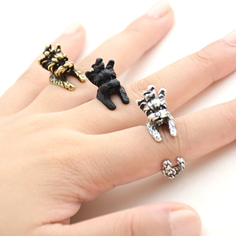 Rings For Women Animal Ring Dog Couple Ring