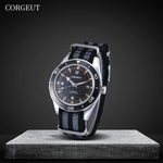 Premium Luxury Business Travel Cowhide Men's Watch.