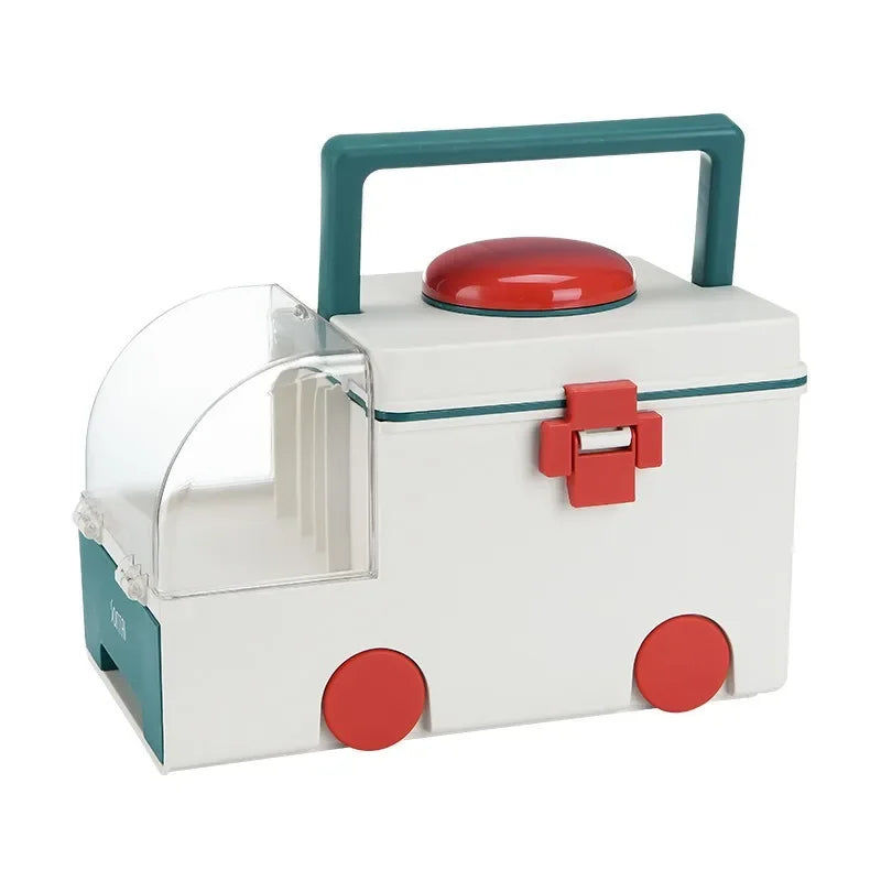 Multifunctional Ambulance Medicine Box Large Capacity.