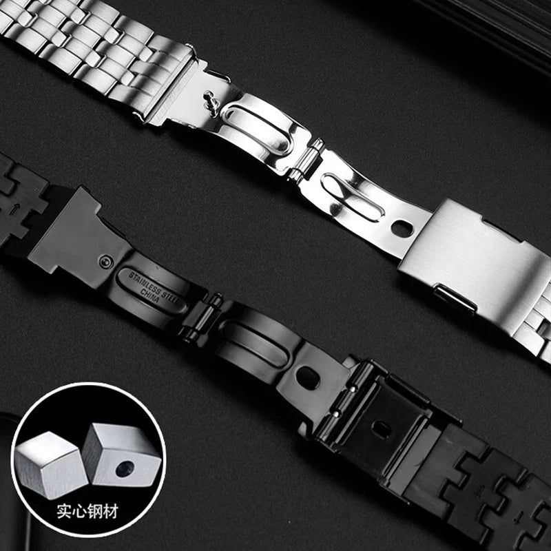 Stainless Steel Watch Band For Casio