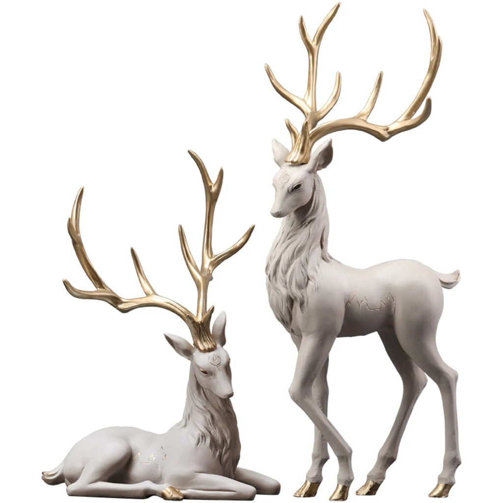 Product Description: Deer Decoration Reindeer Ornaments.