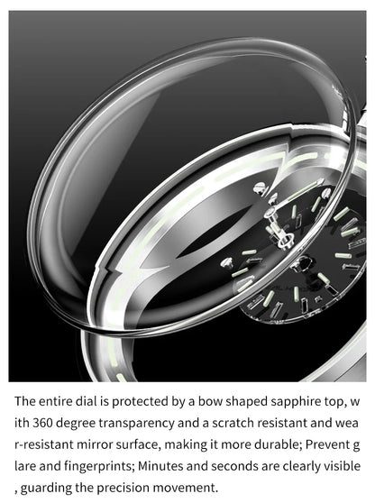 IDEAL KNIGHT Tourbillon Automatic Mechanical Watches for Men.