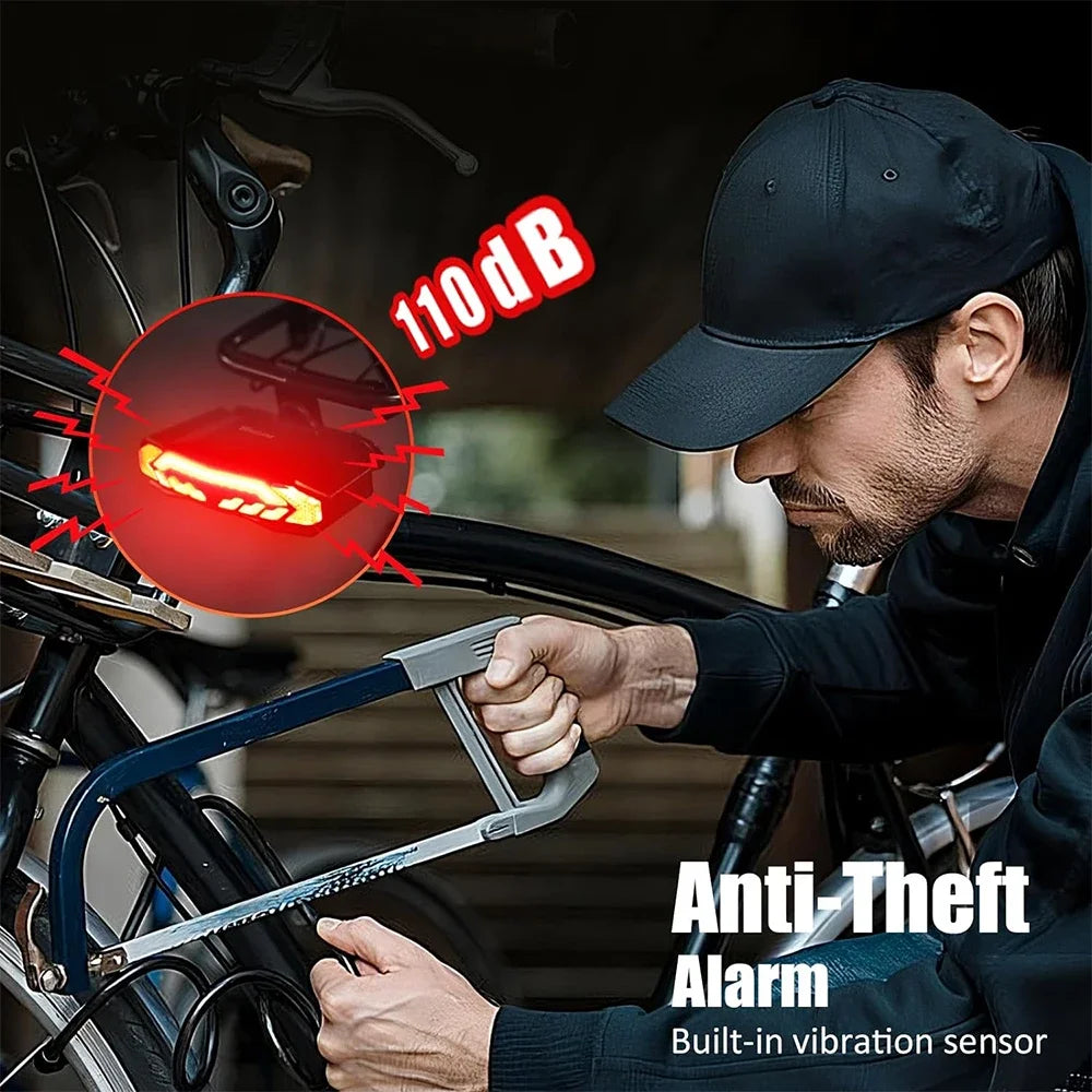 Smart Bike Tail Light with Turn Signals