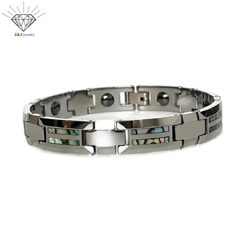 Shell Tungsten Carbide Bracelet Lover&