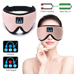 Rechargeable Sleep Earphones Smart Bluetooth Music Sleeping Eye Mask.