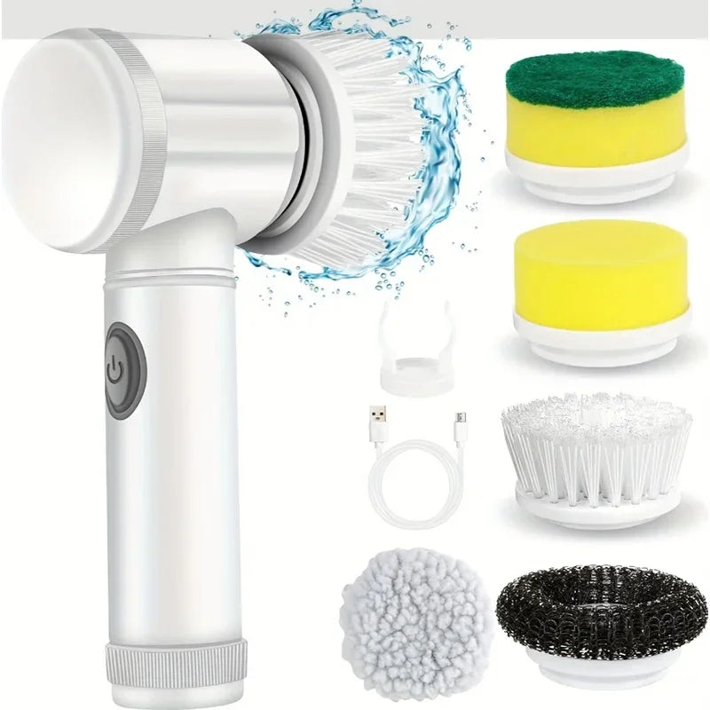 New Power Scrubber 5 Replaceable Brush Heads.