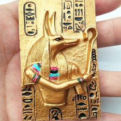 Fridge Magnet – Egyptian Mythology Anubis & Queen.