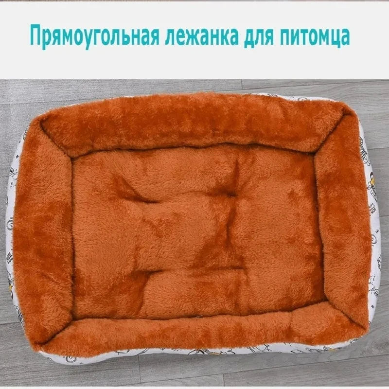 Large Pet Bed Warm Dog House Comfortable Plush cat Kennel Durable non-slip Pet Nest Soft Kennel For Small Medium Large Dog cat