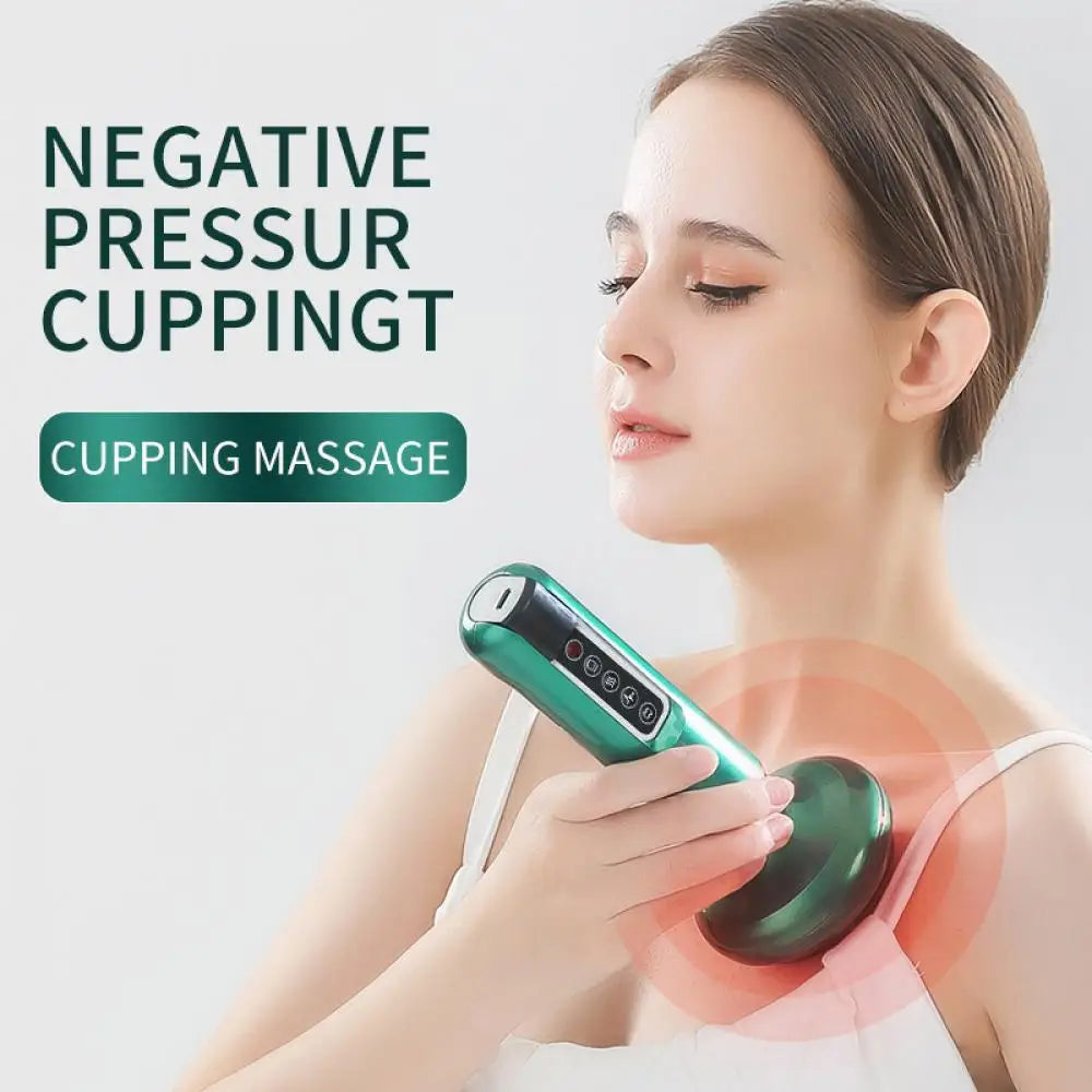 Electric Cupping Therapy Set Suction Cup Anti Cellulite Massage Meridian.