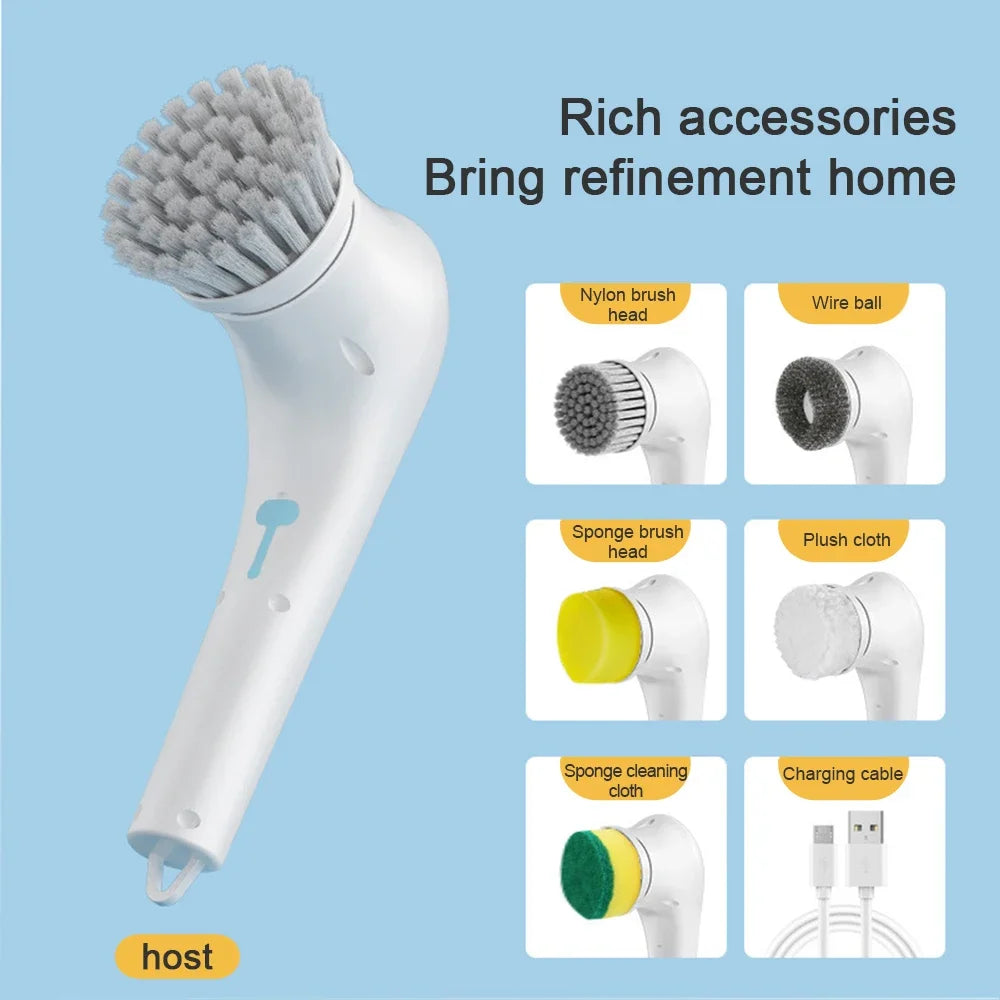 Electric Cleaning Brush Charging Multifunctional.