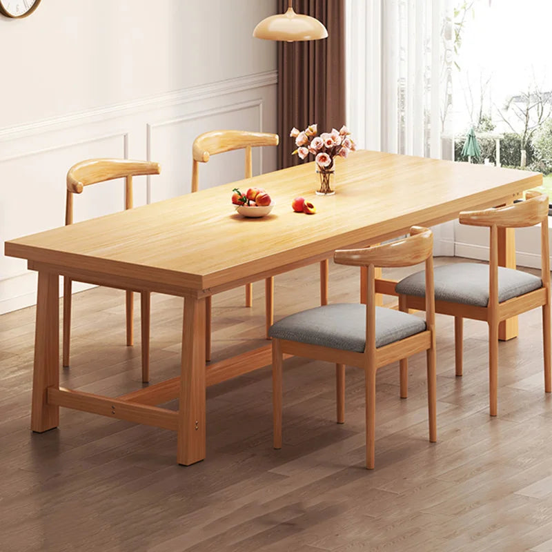 Luxury Wooden Dining Table for Small Spaces.