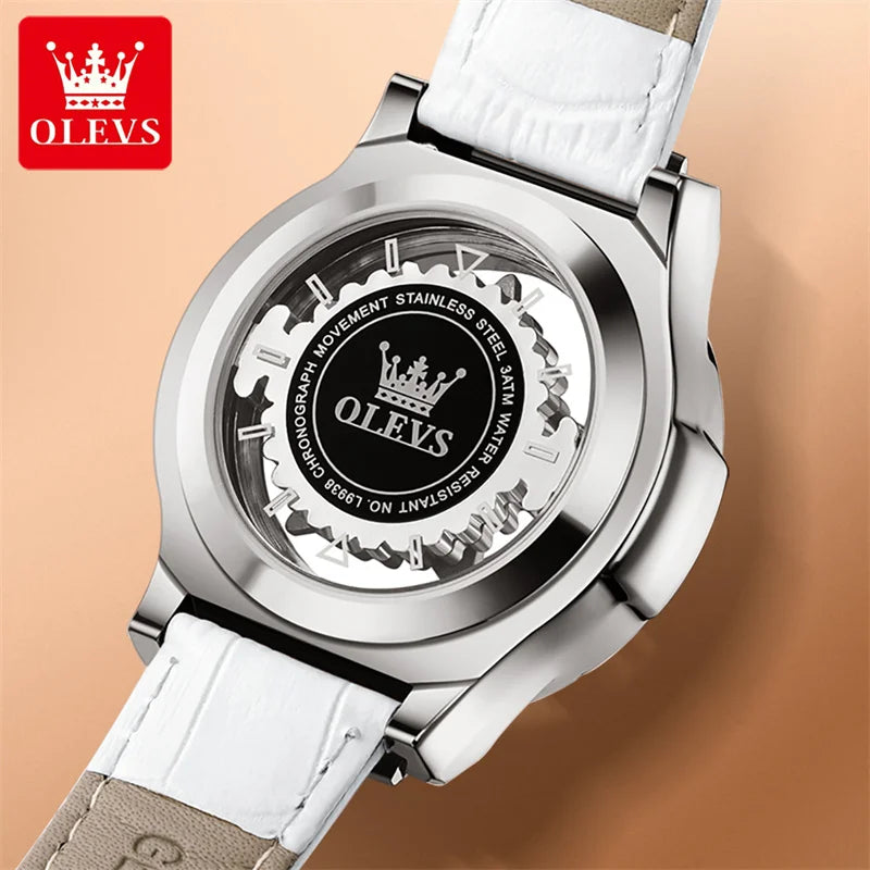 OLEVS Rotating Dial Women's Fashion Watch.