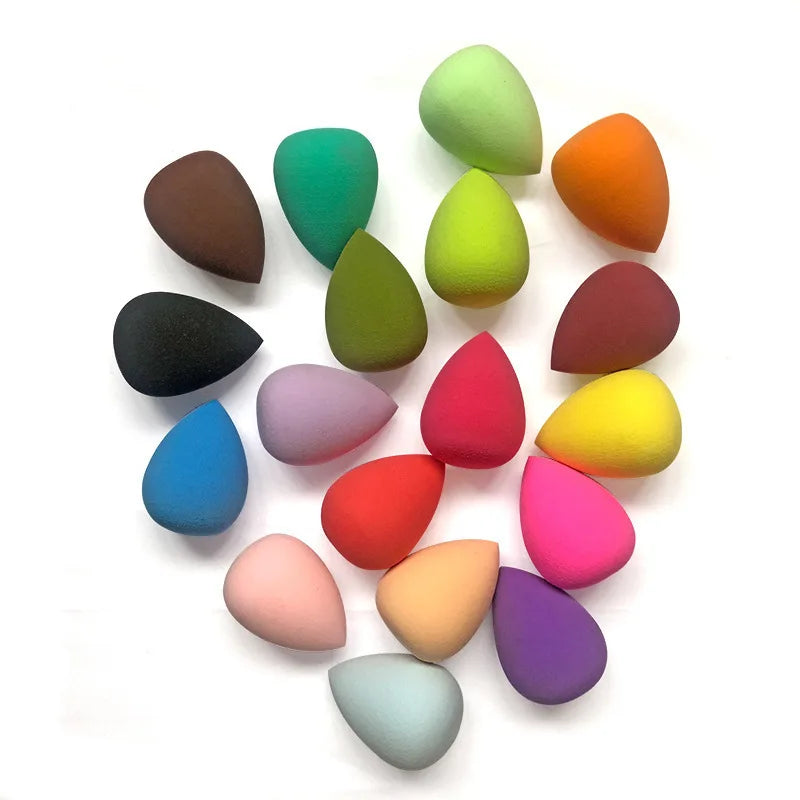 1/2 pcs Cosmetic Puff Egg Women Make up Droplet Gourd Shape