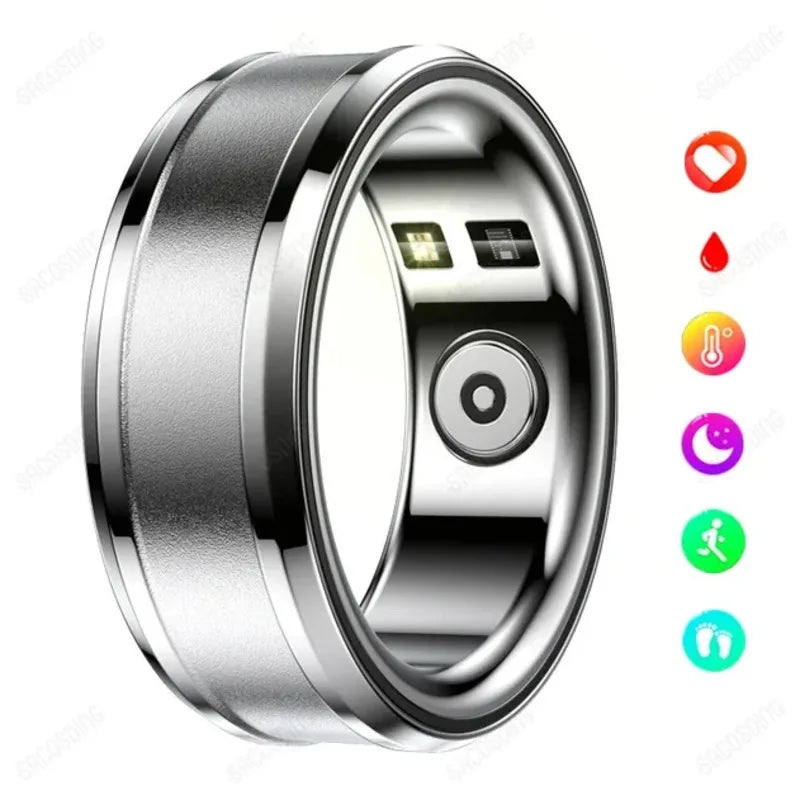 New Smart Ring Men Women Heart Rate.