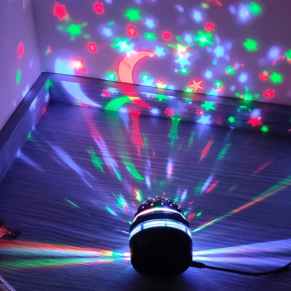 Multifunction LED Starry Sky Light Projection Night Light.