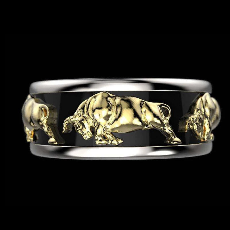 Taurus Ring Europe And America  For Men And Women.