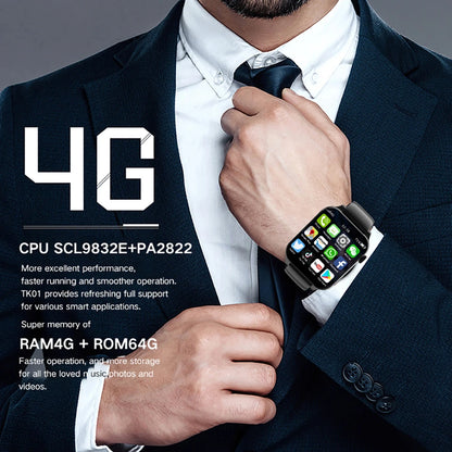 2024 New 1.99-Inch 4G Call Smartwatch.