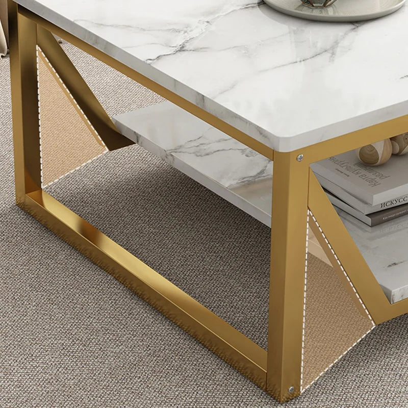 Nordic Square Coffee Table: Modern Elegance and Functionality.