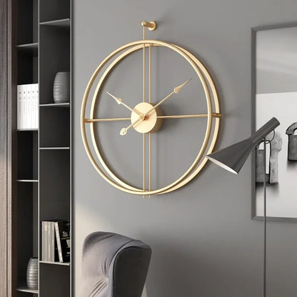 Wall Clock Modern Design Large Mute Clocks.