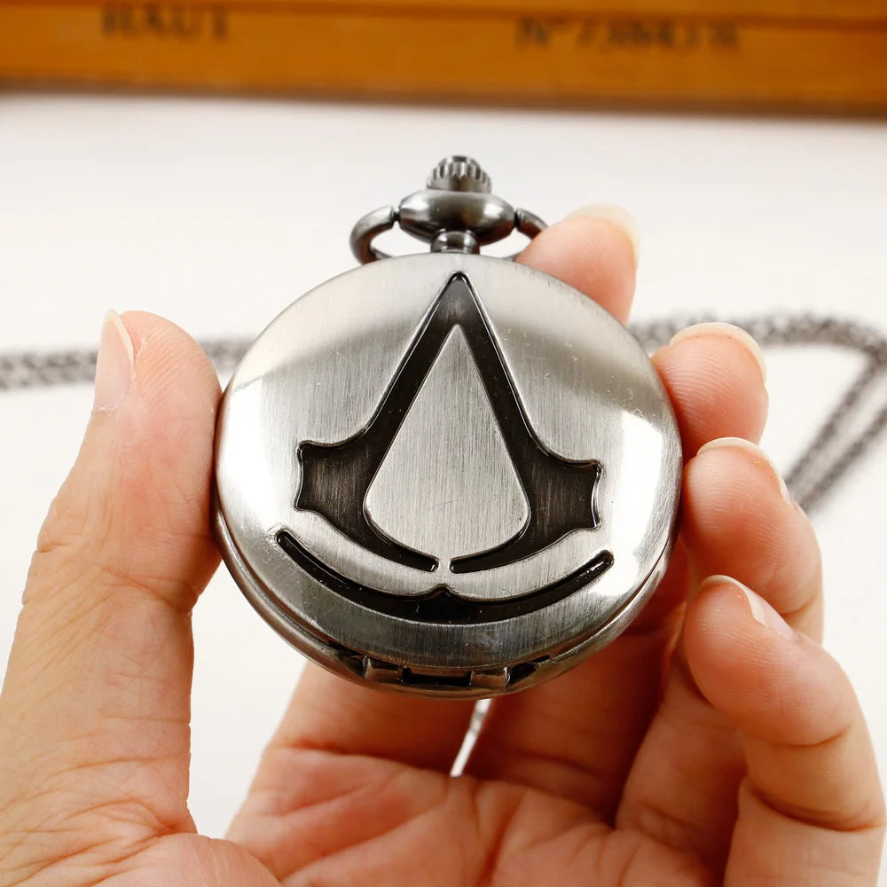 Vintage Casual Necklace Quartz Men's Pocket Watch Steampunk Pendant Pocket Watch Men's Clock Gift Reloj